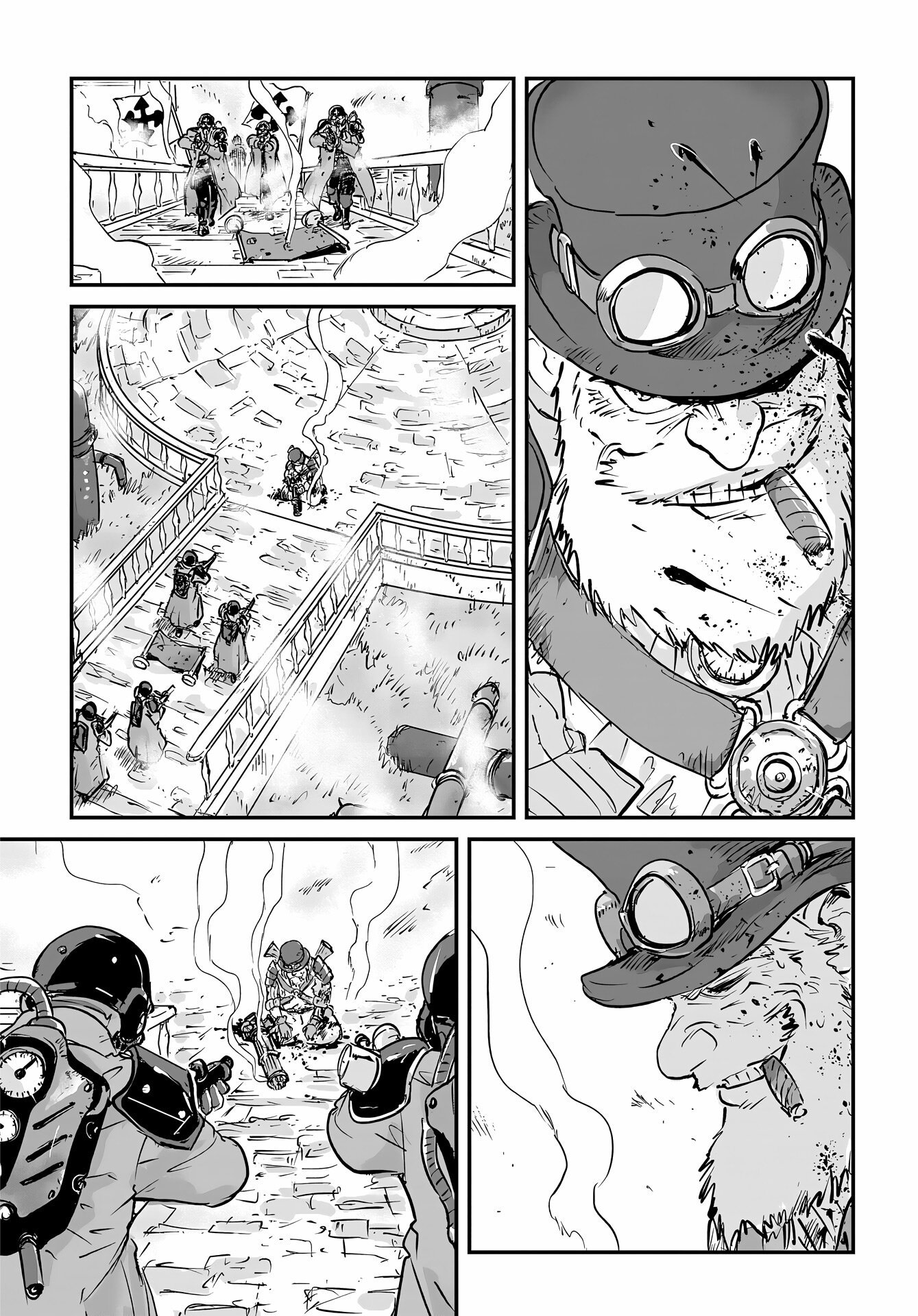 Манга Воздушный пират Хак и принцесса пара - Глава 1 Страница 46