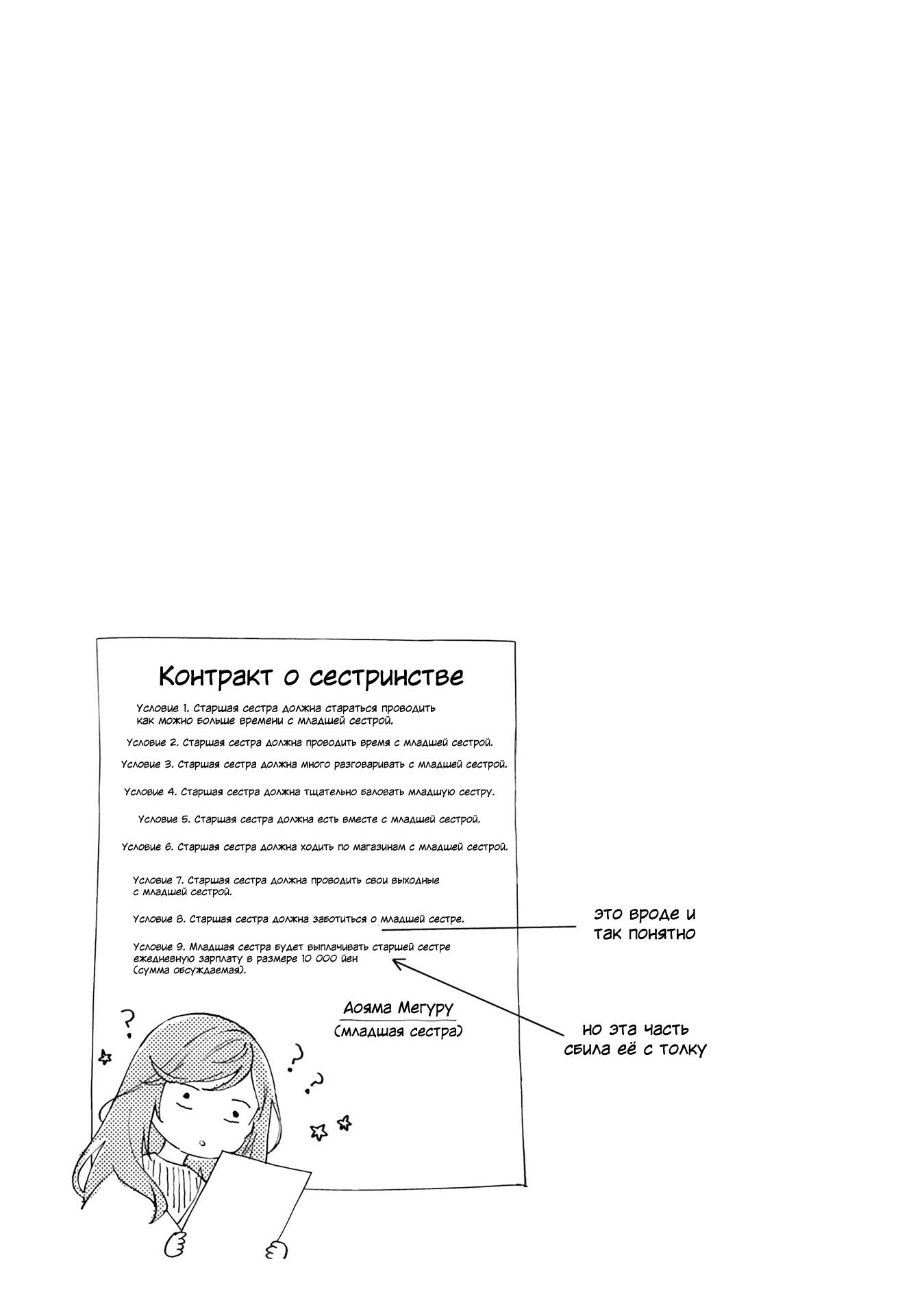Манга Сестры по контракту - Глава 5.5 Страница 3