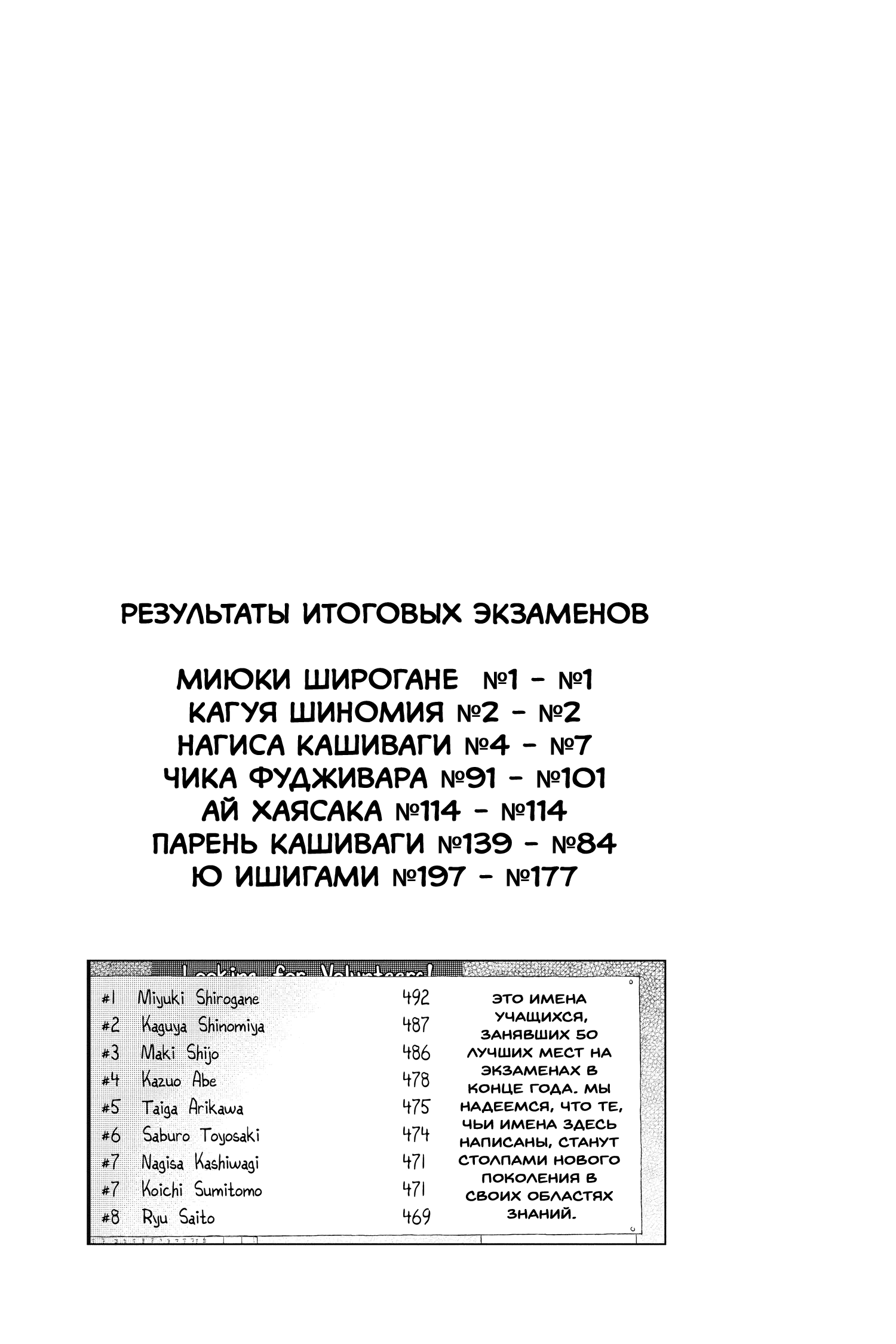 Манга Кагуя хочет, чтобы ей признались: Гении — война любви и разума - Глава 30.1 Страница 12