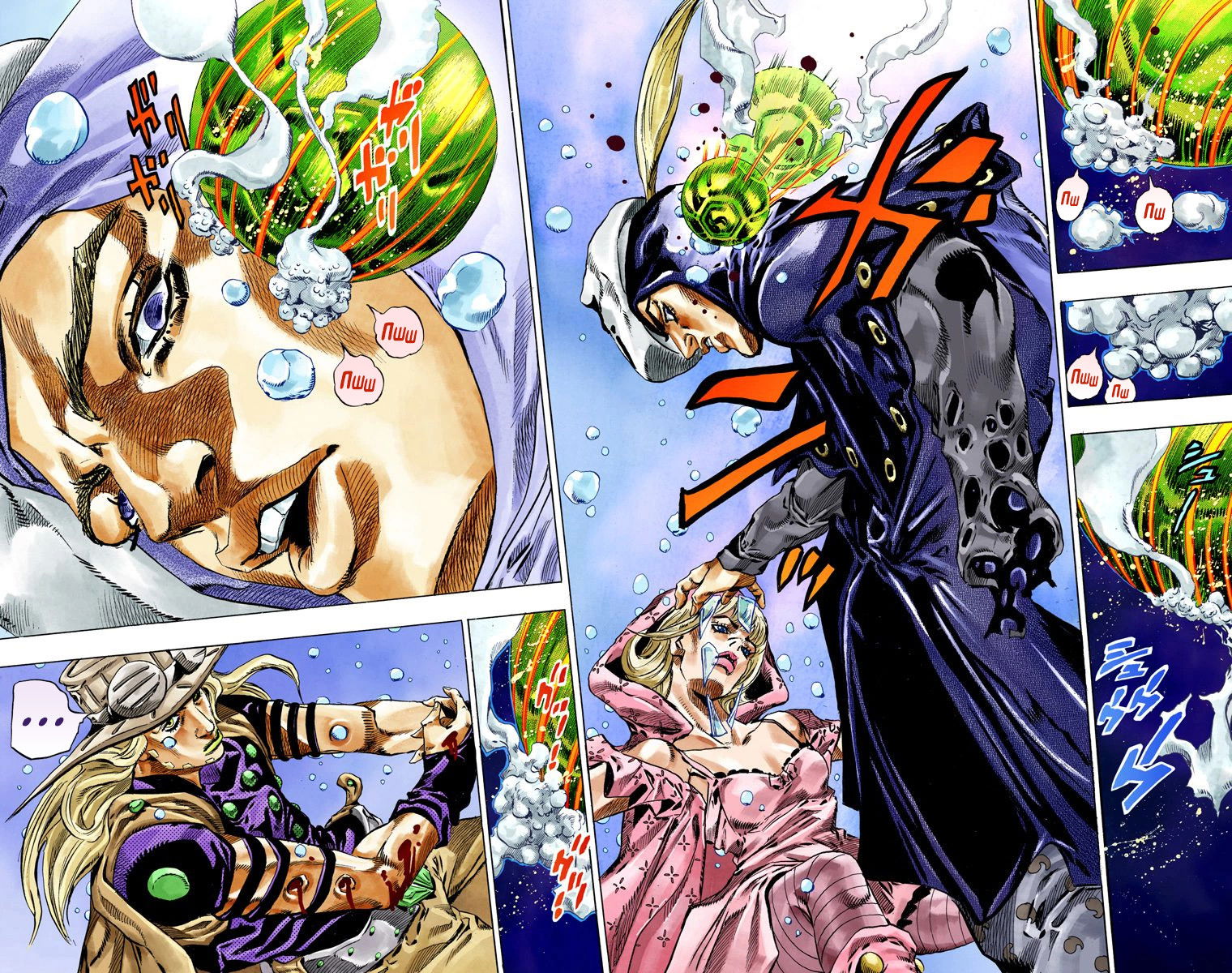 Манга Невероятные Приключения ДжоДжо Часть 7: Steel Ball Run (Цветная версия) - Глава 39 Страница 41