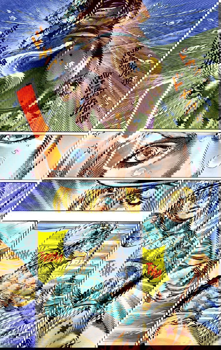 Манга Невероятные Приключения ДжоДжо Часть 7: Steel Ball Run (Цветная версия) - Глава 38 Страница 42