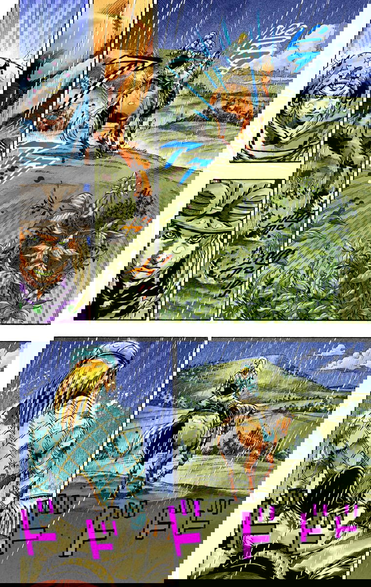Манга Невероятные Приключения ДжоДжо Часть 7: Steel Ball Run (Цветная версия) - Глава 38 Страница 21