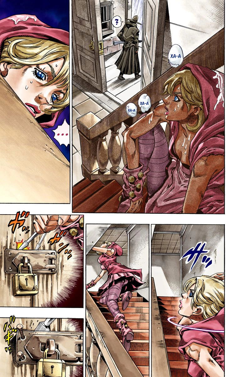 Манга Невероятные Приключения ДжоДжо Часть 7: Steel Ball Run (Цветная версия) - Глава 36 Страница 31