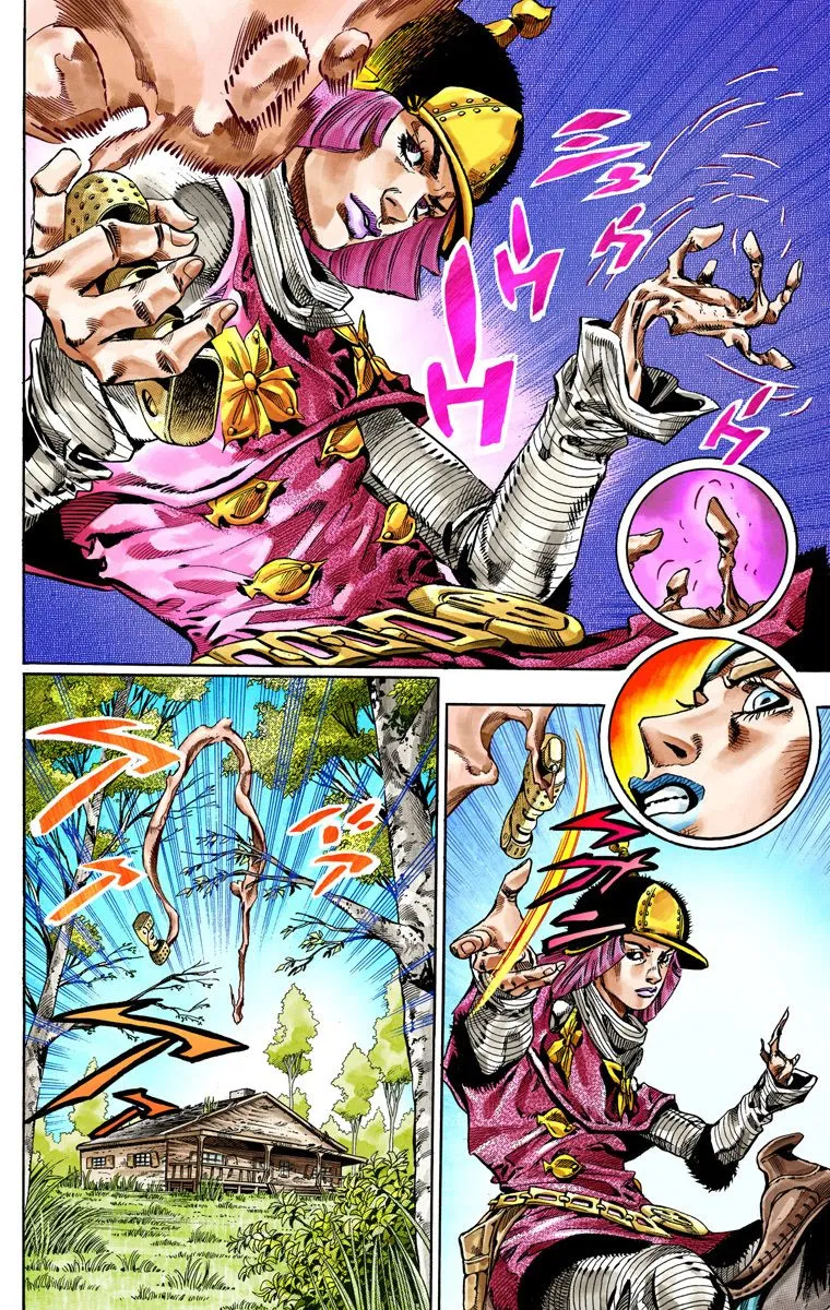 Манга Невероятные Приключения ДжоДжо Часть 7: Steel Ball Run (Цветная версия) - Глава 34 Страница 15