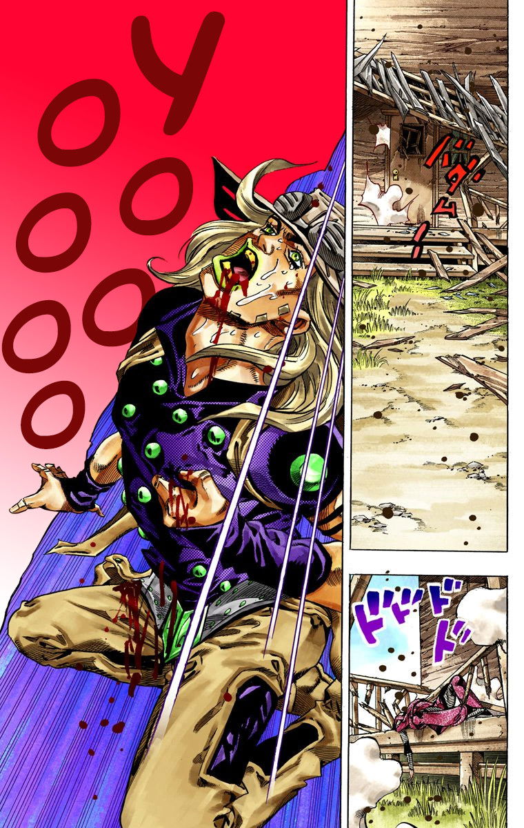 Манга Невероятные Приключения ДжоДжо Часть 7: Steel Ball Run (Цветная версия) - Глава 34 Страница 51