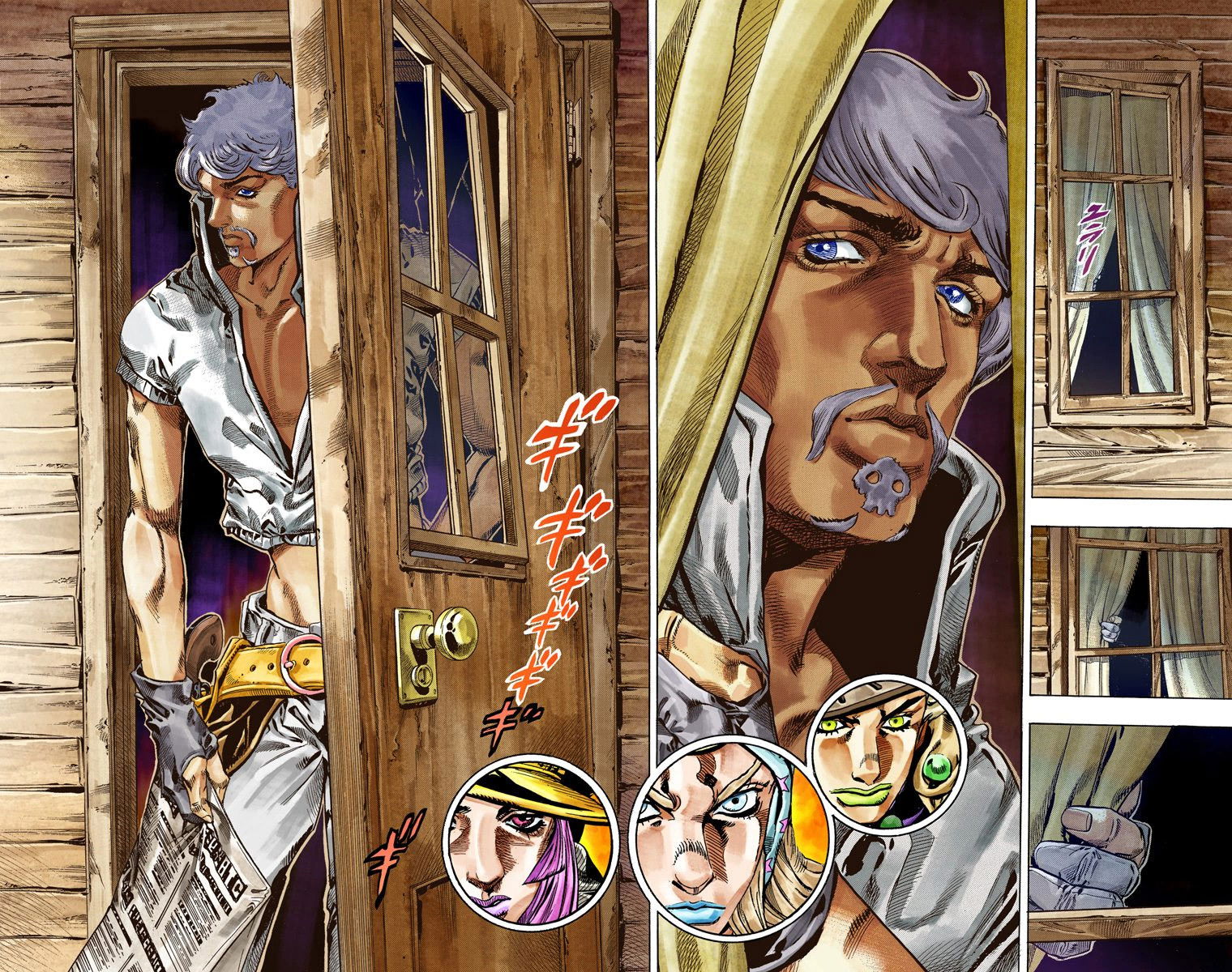 Манга Невероятные Приключения ДжоДжо Часть 7: Steel Ball Run (Цветная версия) - Глава 33 Страница 40