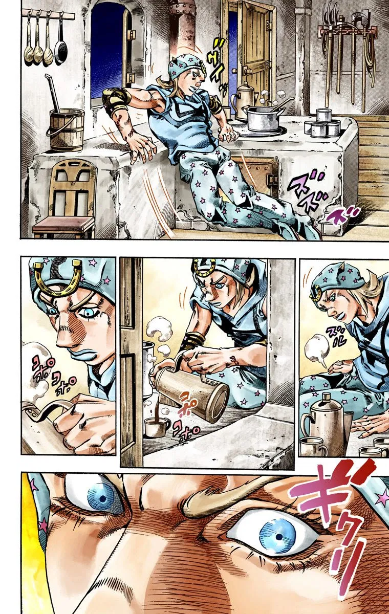 Манга Невероятные Приключения ДжоДжо Часть 7: Steel Ball Run (Цветная версия) - Глава 28 Страница 40