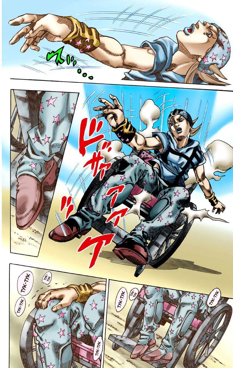 Манга Невероятные Приключения ДжоДжо Часть 7: Steel Ball Run (Цветная версия) - Глава 3 Страница 20