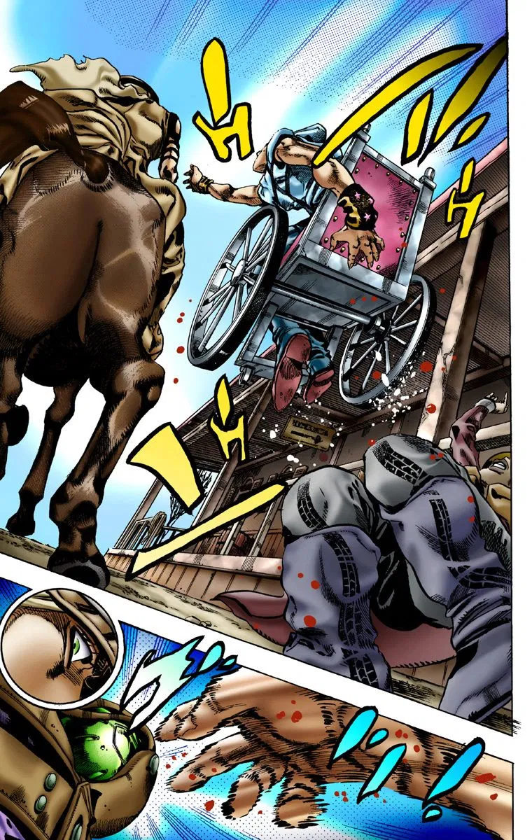 Манга Невероятные Приключения ДжоДжо Часть 7: Steel Ball Run (Цветная версия) - Глава 3 Страница 26