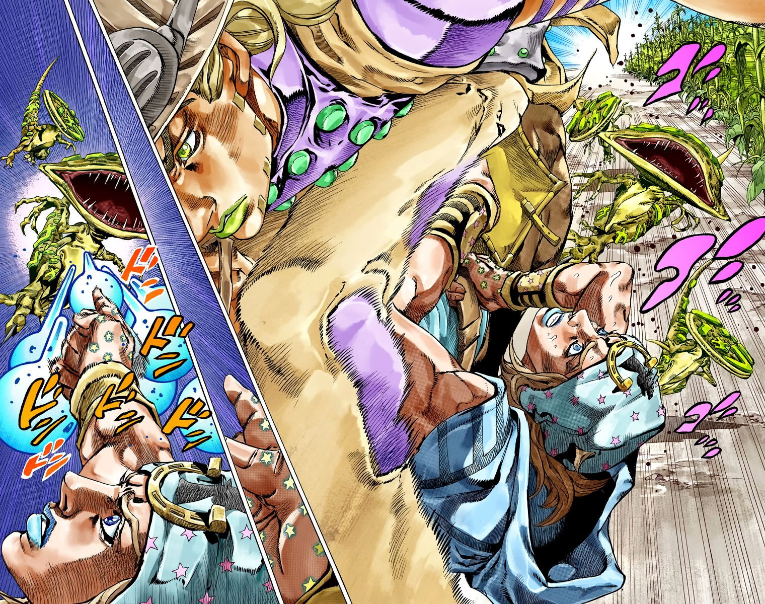 Манга Невероятные Приключения ДжоДжо Часть 7: Steel Ball Run (Цветная версия) - Глава 42 Страница 29