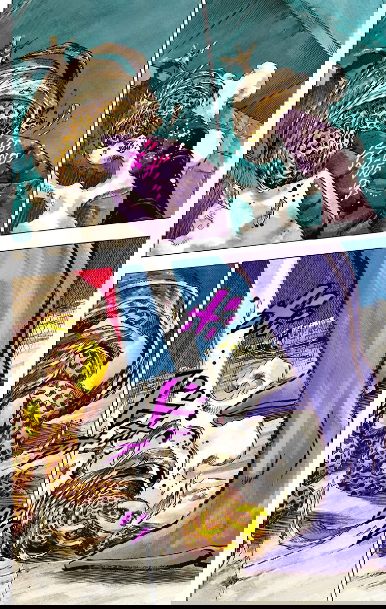 Манга Невероятные Приключения ДжоДжо Часть 7: Steel Ball Run (Цветная версия) - Глава 40 Страница 49