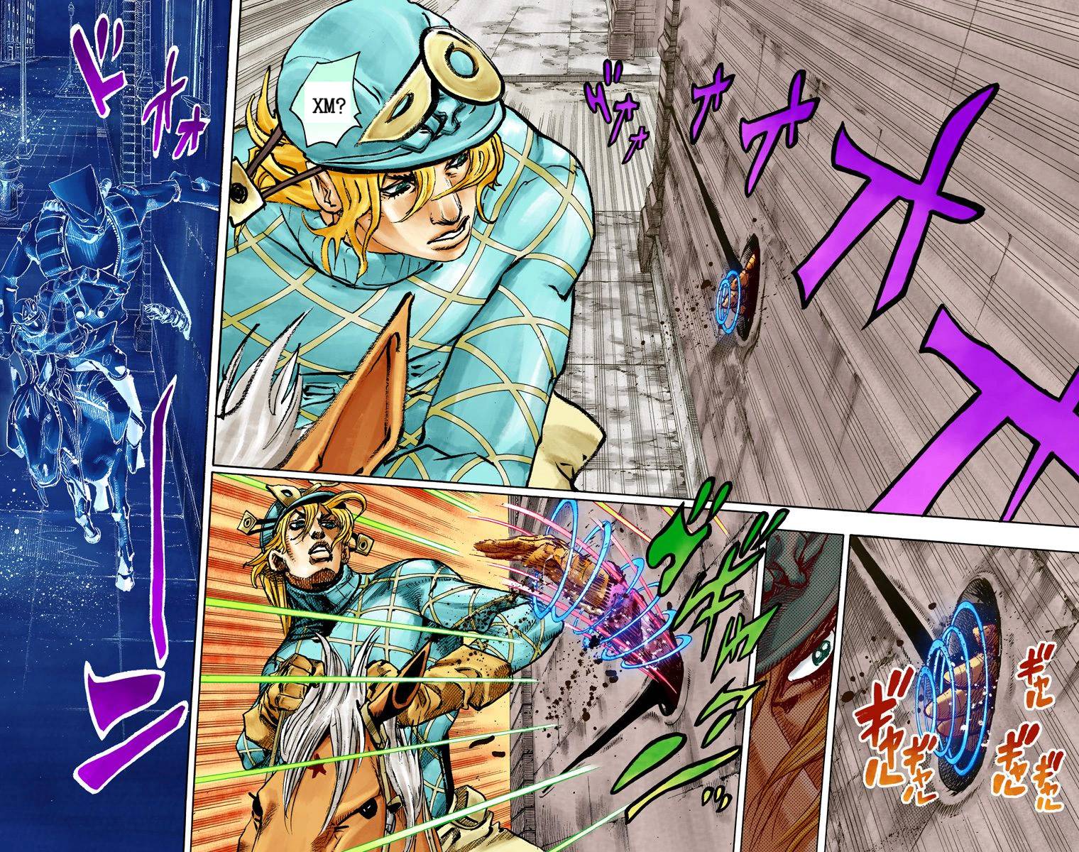 Манга Невероятные Приключения ДжоДжо Часть 7: Steel Ball Run (Цветная версия) - Глава 92 Страница 5