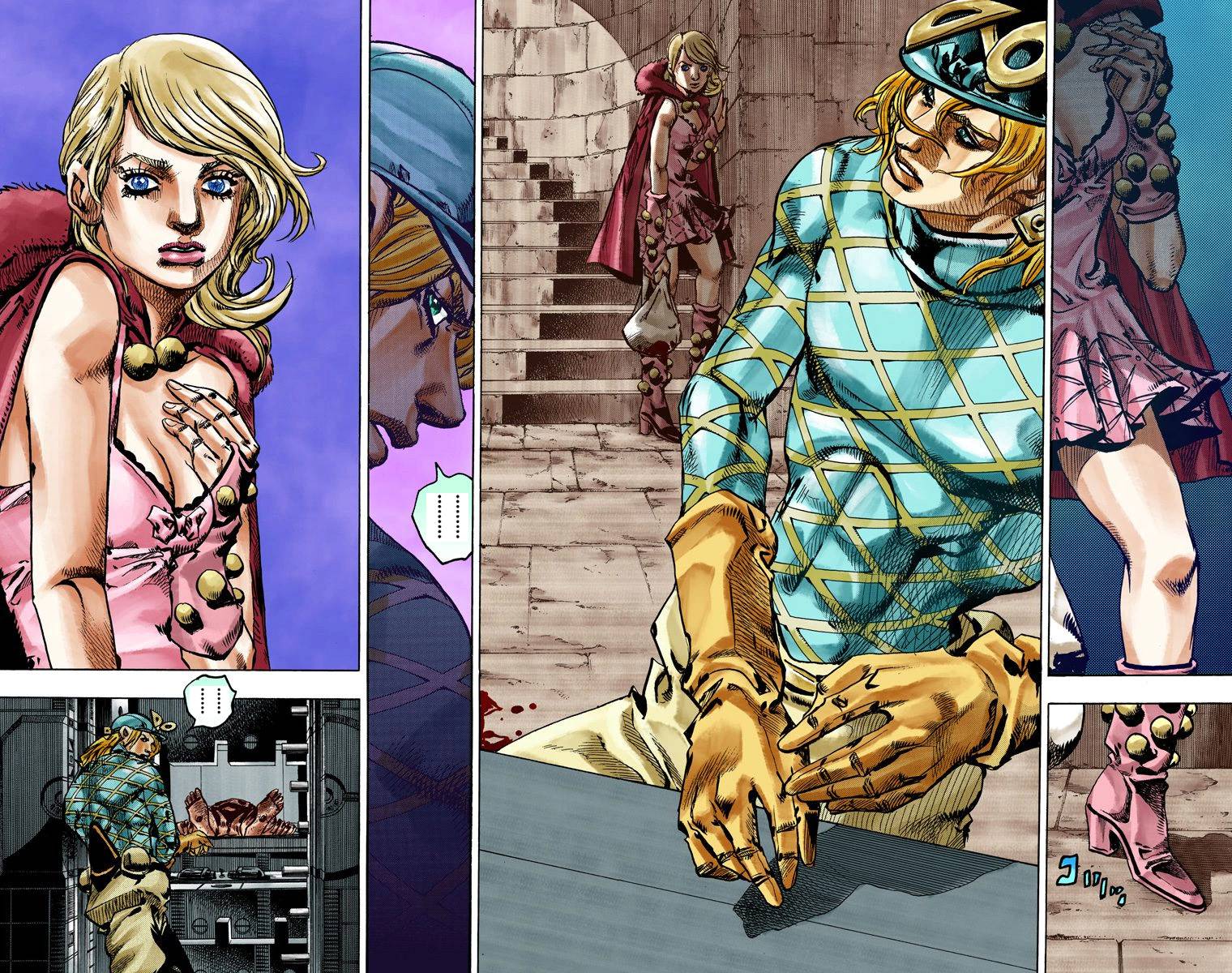 Манга Невероятные Приключения ДжоДжо Часть 7: Steel Ball Run (Цветная версия) - Глава 92 Страница 66