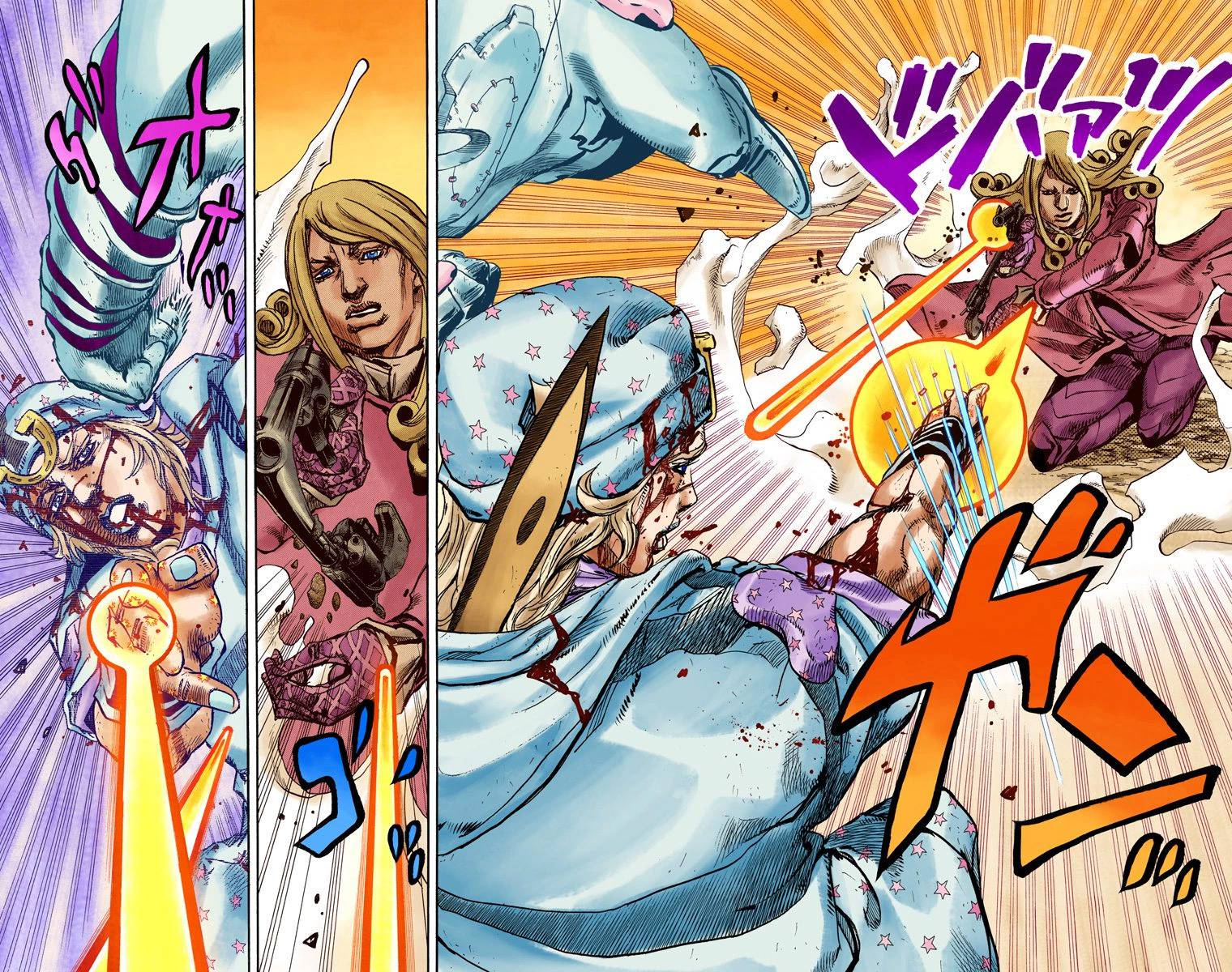 Манга Невероятные Приключения ДжоДжо Часть 7: Steel Ball Run (Цветная версия) - Глава 89 Страница 15