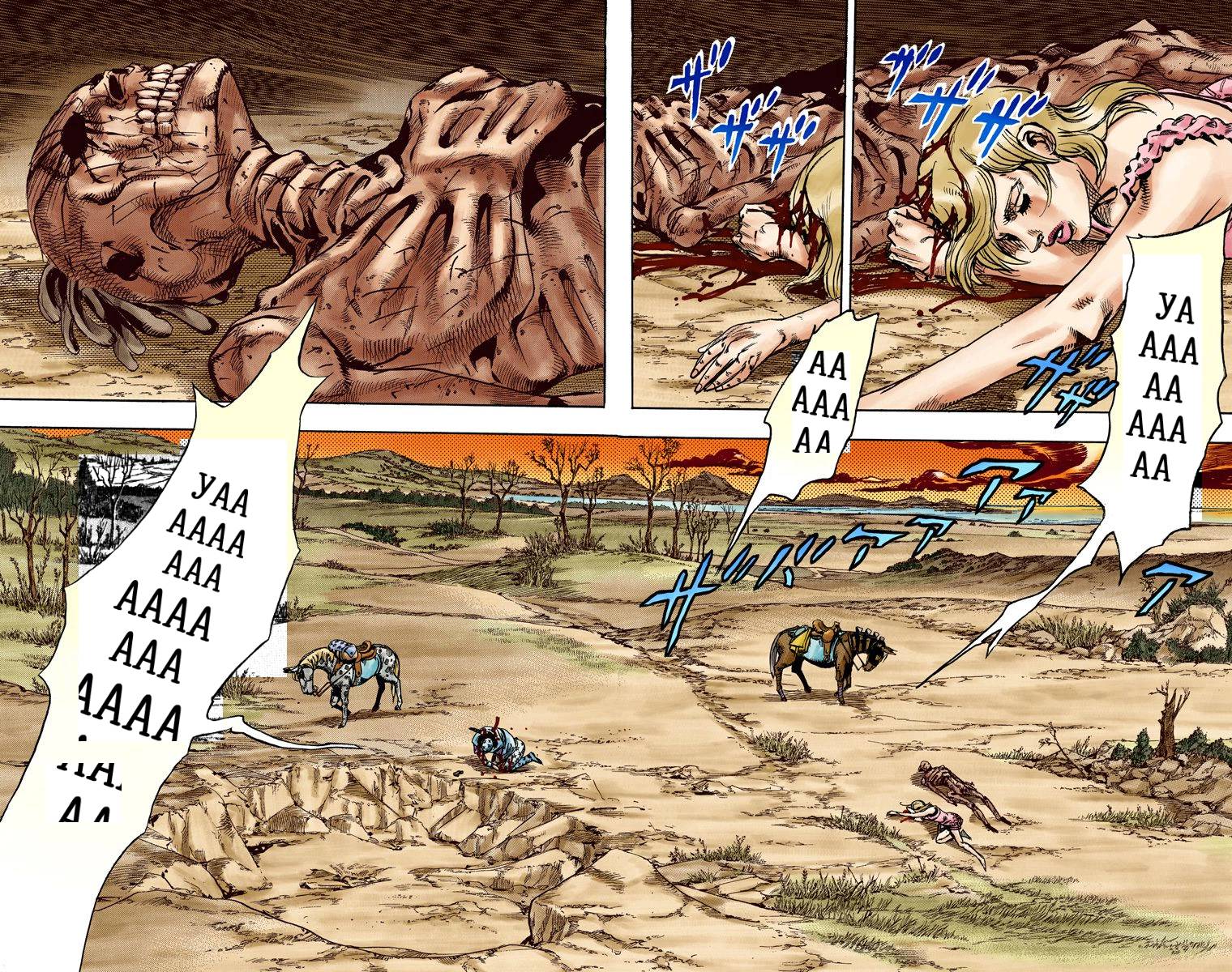 Манга Невероятные Приключения ДжоДжо Часть 7: Steel Ball Run (Цветная версия) - Глава 89 Страница 26