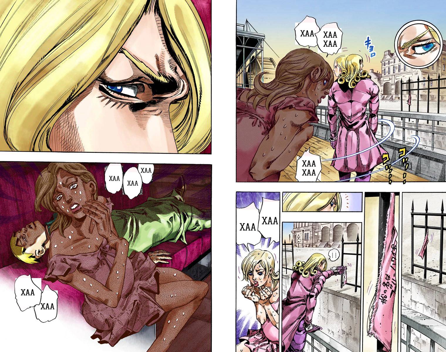 Манга Невероятные Приключения ДжоДжо Часть 7: Steel Ball Run (Цветная версия) - Глава 73 Страница 8