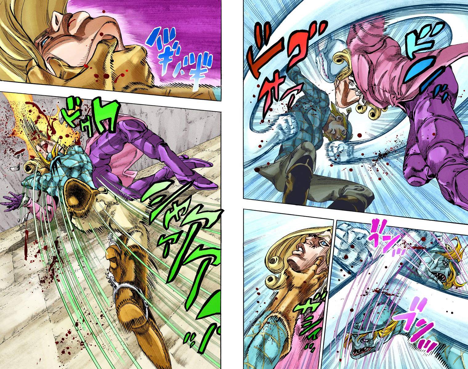 Манга Невероятные Приключения ДжоДжо Часть 7: Steel Ball Run (Цветная версия) - Глава 69 Страница 7