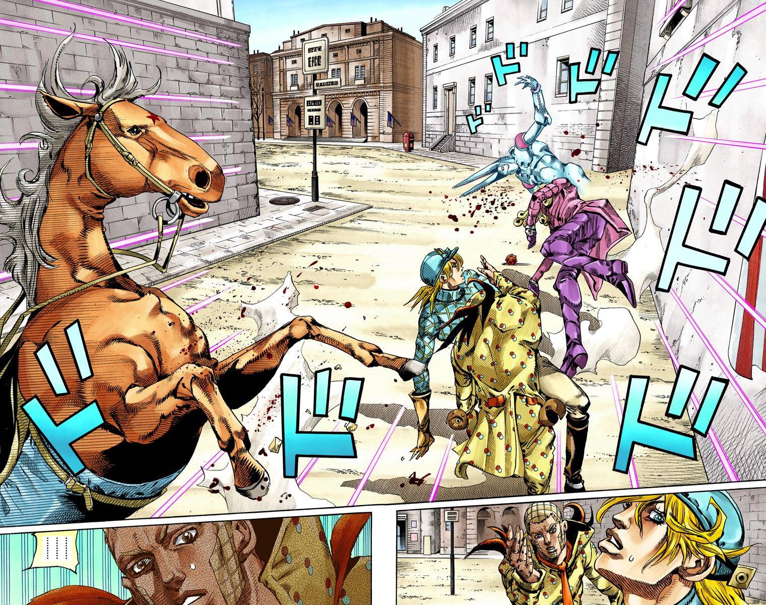 Манга Невероятные Приключения ДжоДжо Часть 7: Steel Ball Run (Цветная версия) - Глава 69 Страница 5