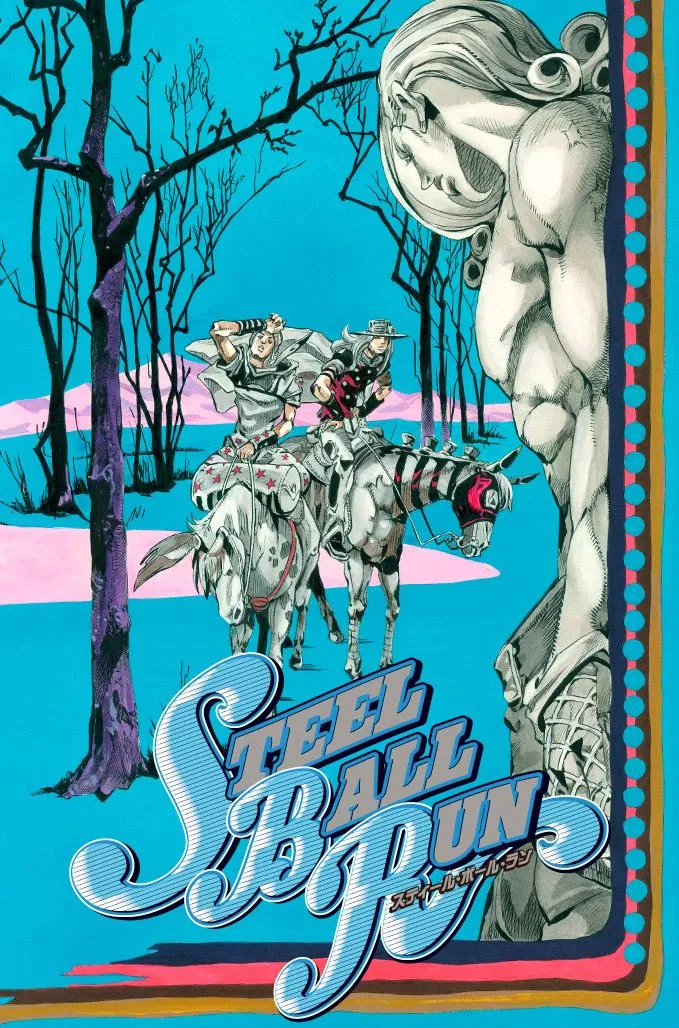 Манга Невероятные Приключения ДжоДжо Часть 7: Steel Ball Run (Цветная версия) - Глава 60 Страница 3