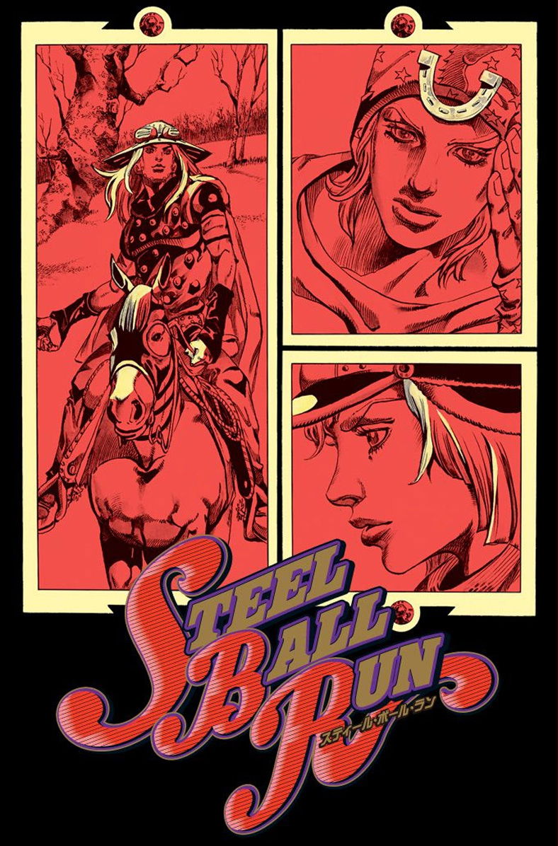 Манга Невероятные Приключения ДжоДжо Часть 7: Steel Ball Run (Цветная версия) - Глава 56 Страница 3