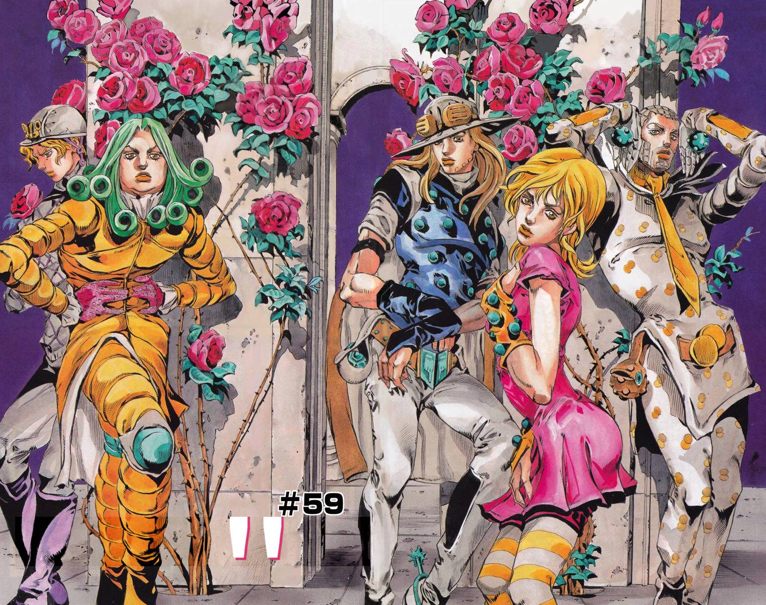 Манга Невероятные Приключения ДжоДжо Часть 7: Steel Ball Run (Цветная версия) - Глава 56 Страница 78