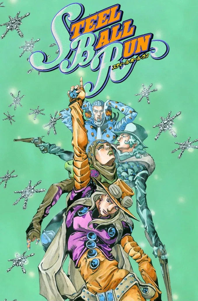 Манга Невероятные Приключения ДжоДжо Часть 7: Steel Ball Run (Цветная версия) - Глава 52 Страница 3