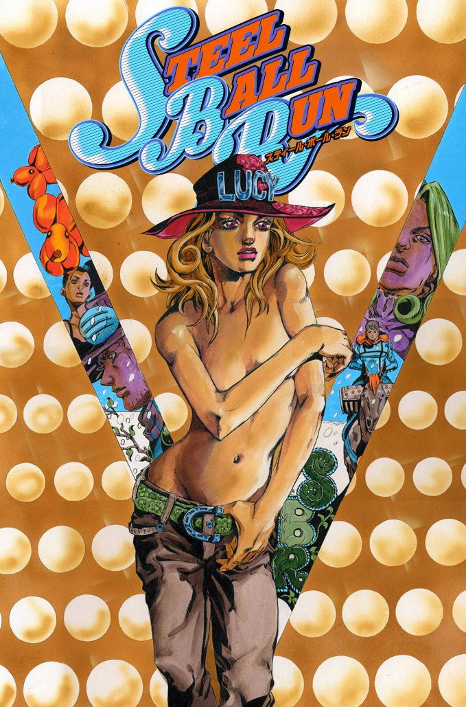 Манга Невероятные Приключения ДжоДжо Часть 7: Steel Ball Run (Цветная версия) - Глава 49 Страница 3