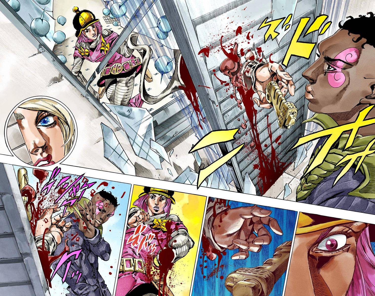 Манга Невероятные Приключения ДжоДжо Часть 7: Steel Ball Run (Цветная версия) - Глава 49 Страница 53