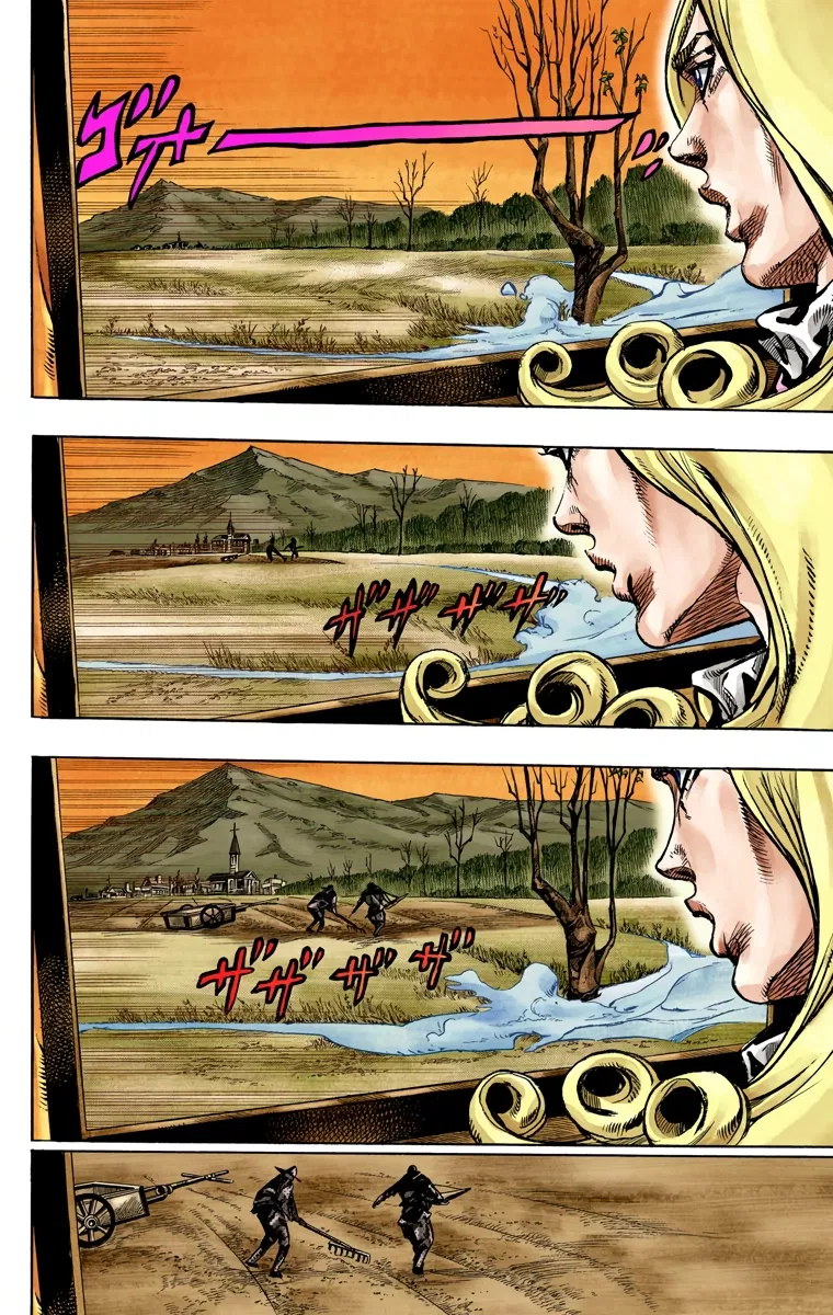 Манга Невероятные Приключения ДжоДжо Часть 7: Steel Ball Run (Цветная версия) - Глава 78 Страница 6