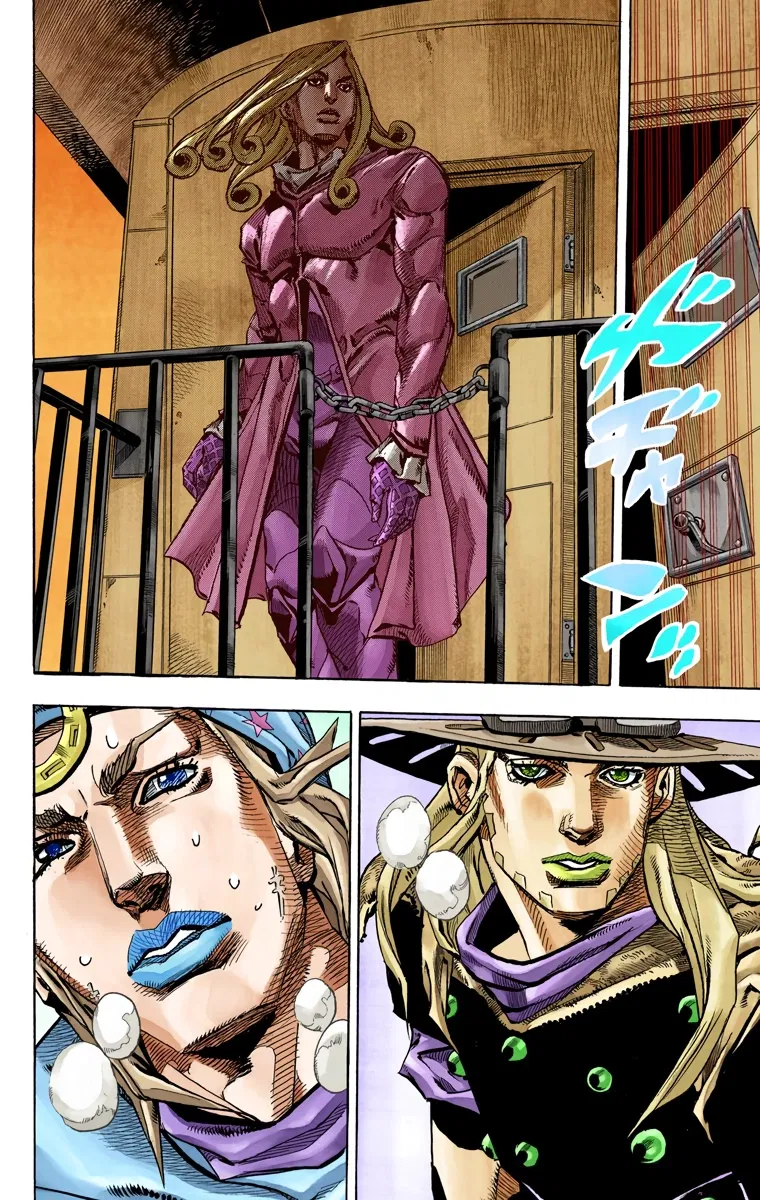 Манга Невероятные Приключения ДжоДжо Часть 7: Steel Ball Run (Цветная версия) - Глава 80 Страница 11