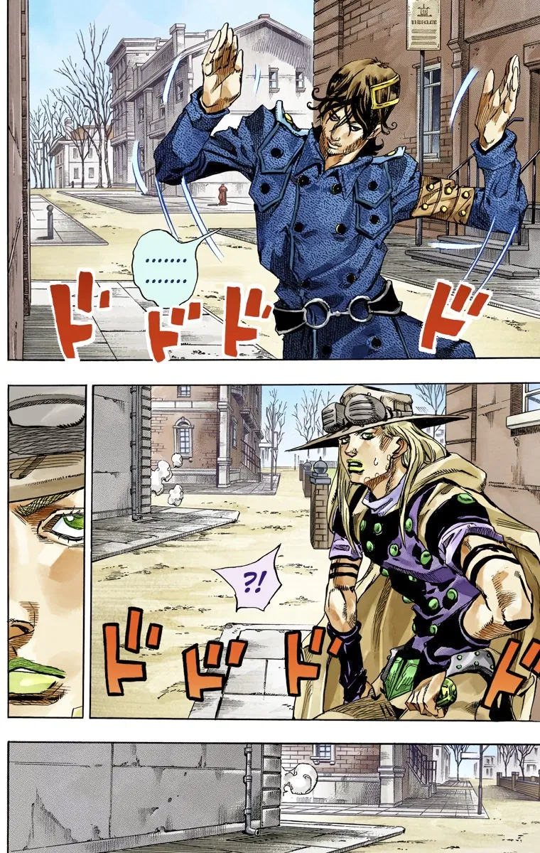 Манга Невероятные Приключения ДжоДжо Часть 7: Steel Ball Run (Цветная версия) - Глава 65 Страница 5