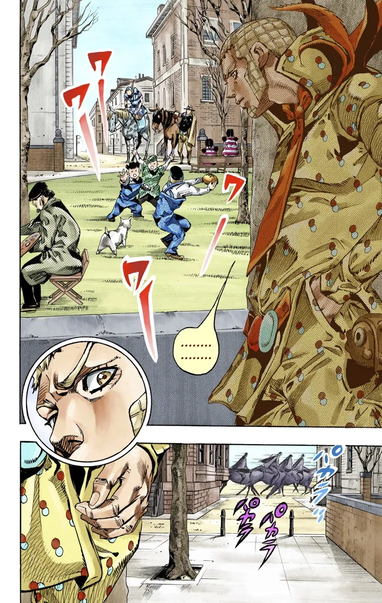 Манга Невероятные Приключения ДжоДжо Часть 7: Steel Ball Run (Цветная версия) - Глава 67 Страница 15