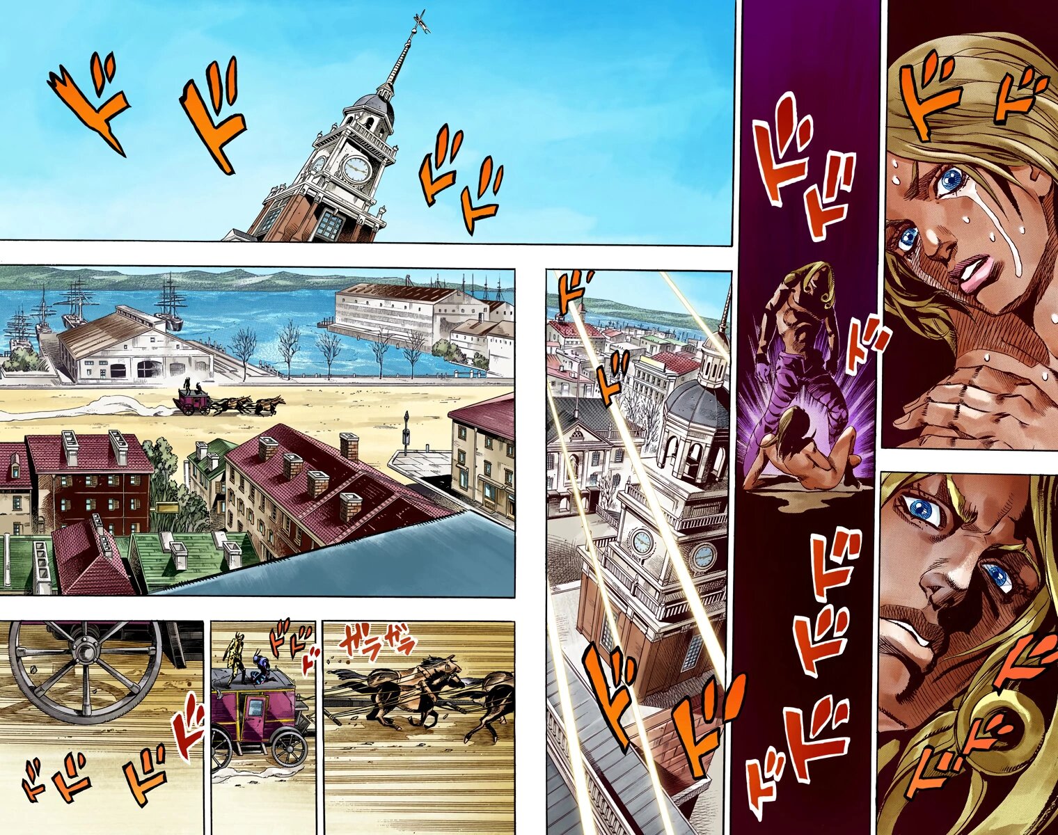 Манга Невероятные Приключения ДжоДжо Часть 7: Steel Ball Run (Цветная версия) - Глава 62 Страница 29