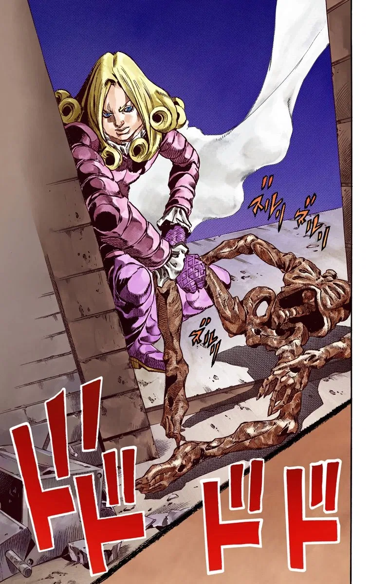 Манга Невероятные Приключения ДжоДжо Часть 7: Steel Ball Run (Цветная версия) - Глава 59 Страница 48