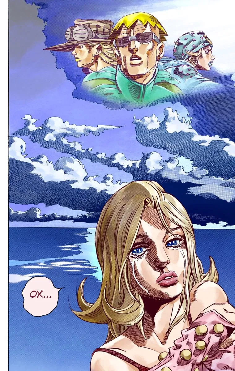 Манга Невероятные Приключения ДжоДжо Часть 7: Steel Ball Run (Цветная версия) - Глава 50 Страница 50