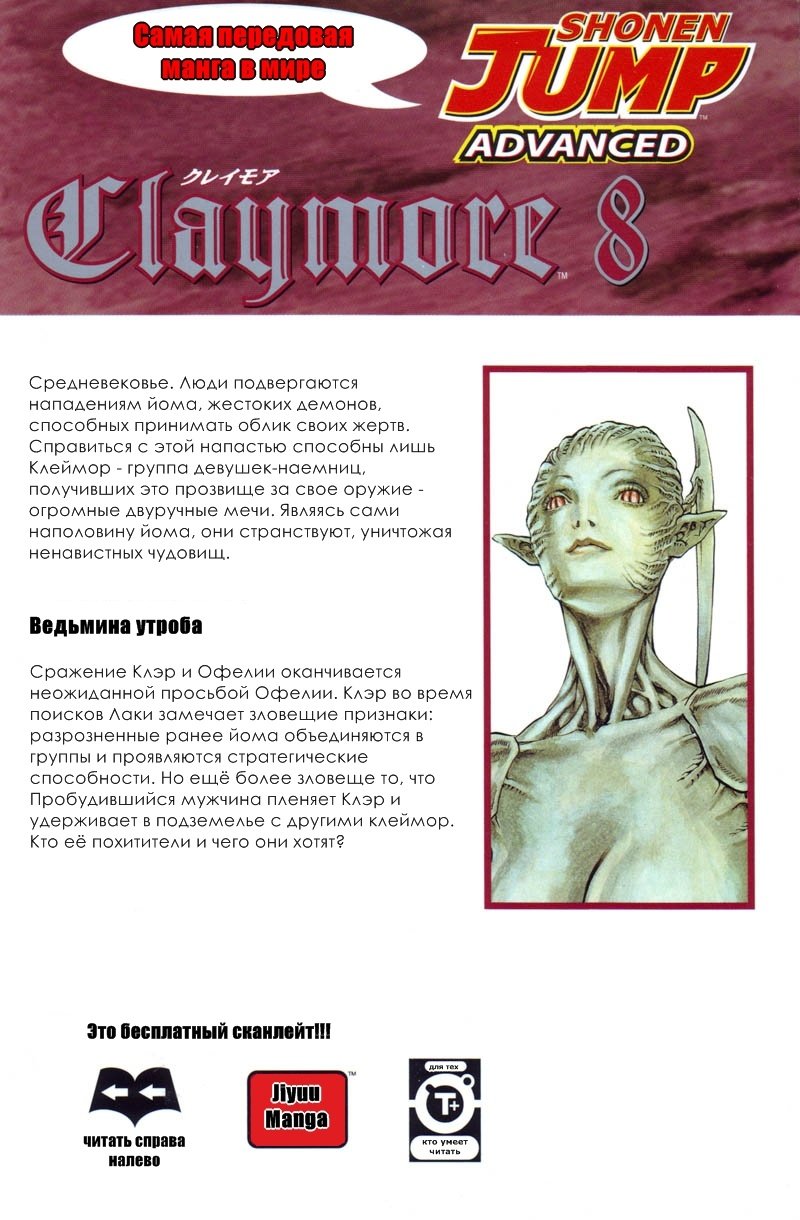 Манга Клеймор - Глава 40 Страница 35