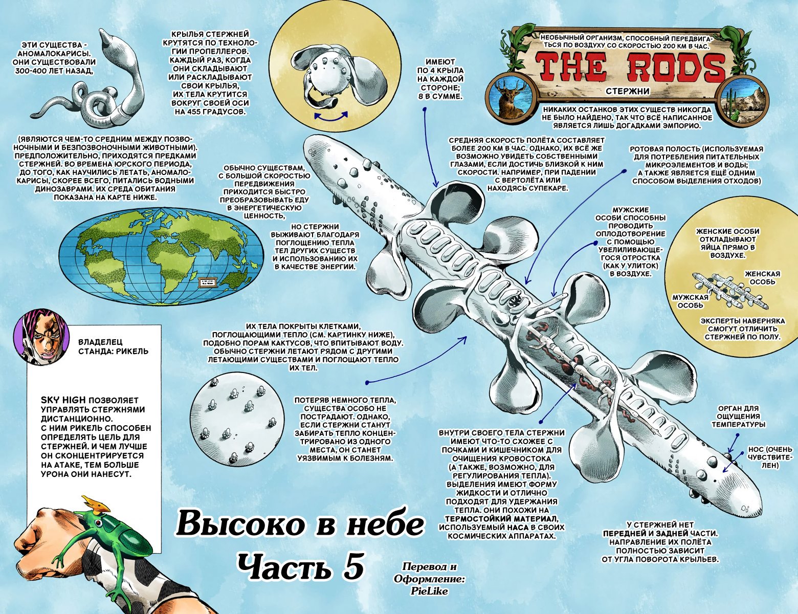 Манга Невероятные Приключения ДжоДжо Часть 6: Каменный океан - Глава 116 Страница 2