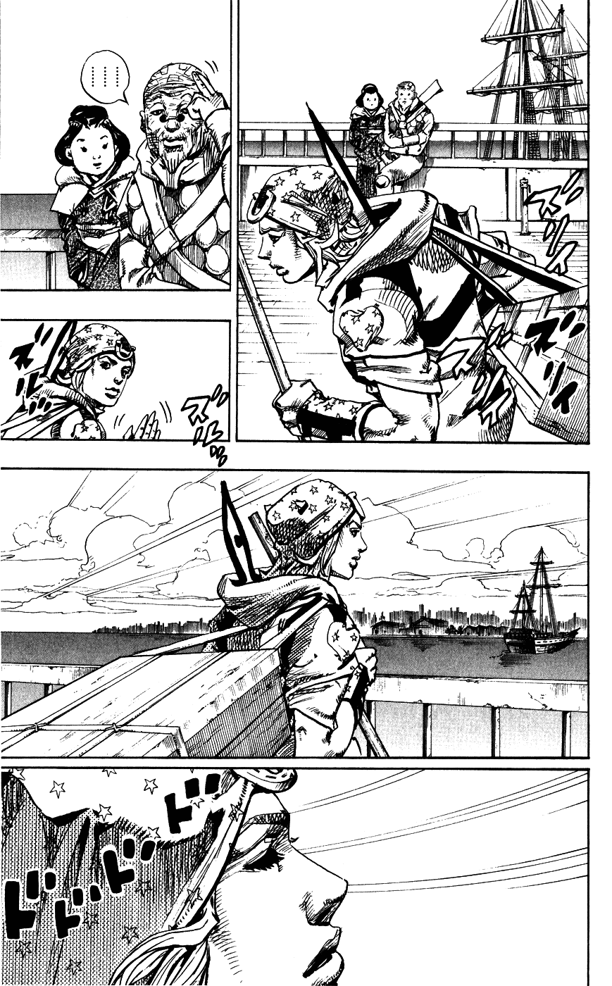 Манга Невероятные Приключения ДжоДжо Часть 7: Steel Ball Run - Глава 95 Страница 37