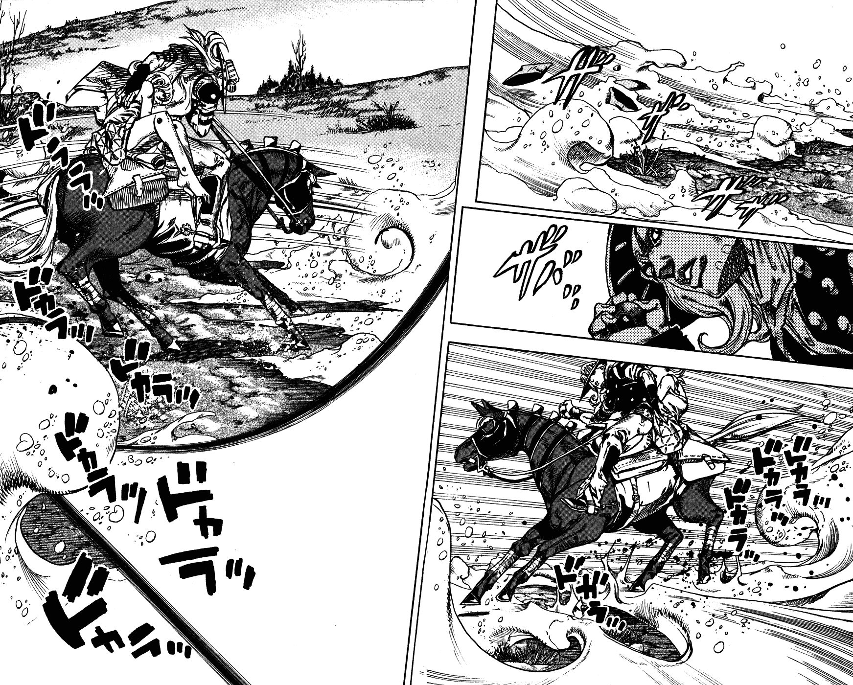 Манга Невероятные Приключения ДжоДжо Часть 7: Steel Ball Run - Глава 83 Страница 6