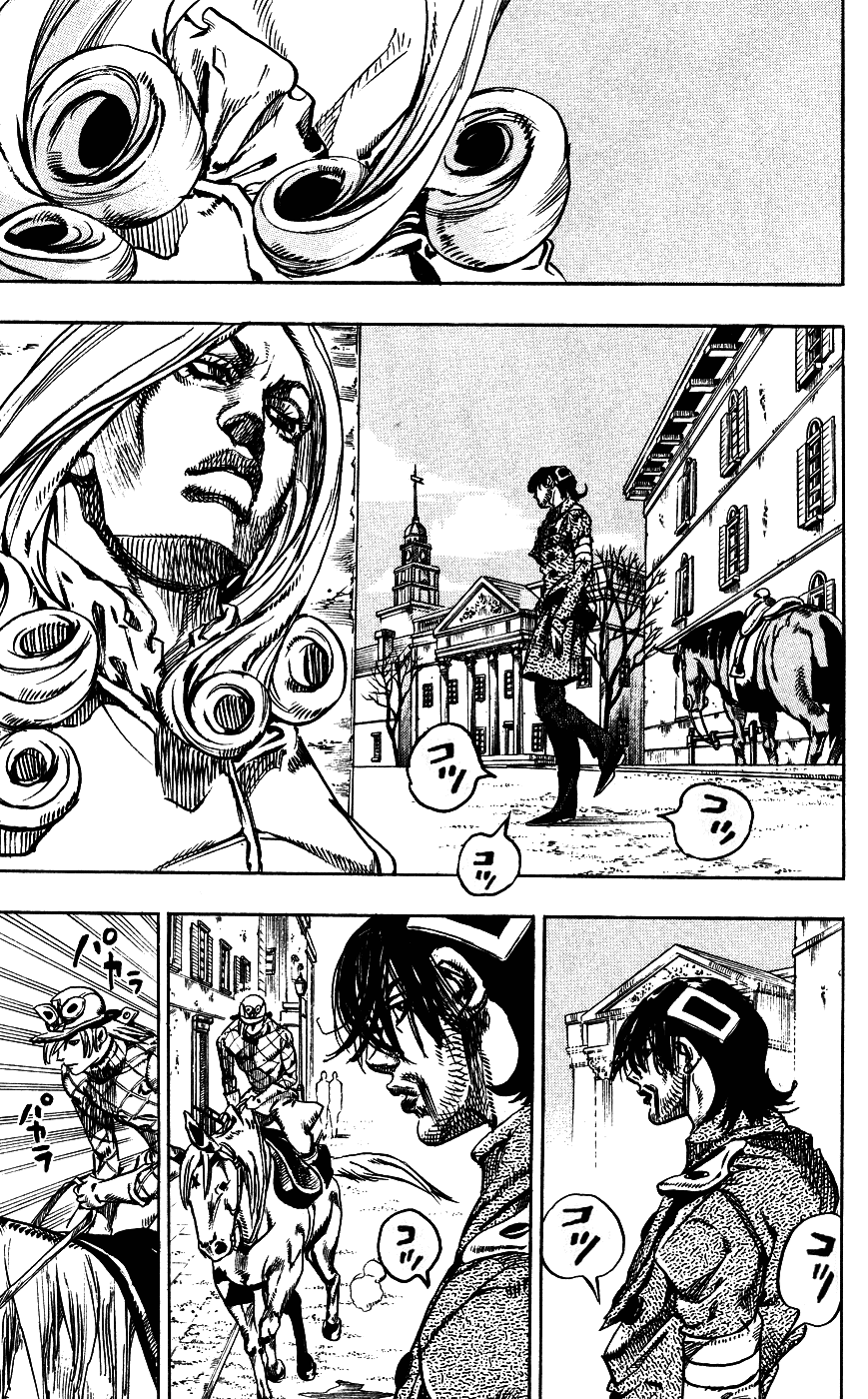 Манга Невероятные Приключения ДжоДжо Часть 7: Steel Ball Run - Глава 69 Страница 33