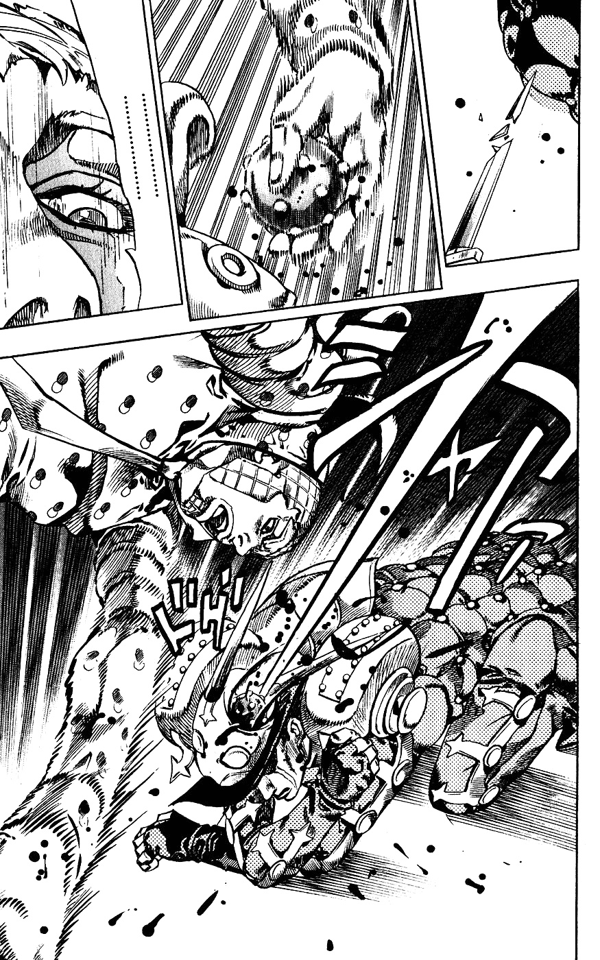 Манга Невероятные Приключения ДжоДжо Часть 7: Steel Ball Run - Глава 60 Страница 35