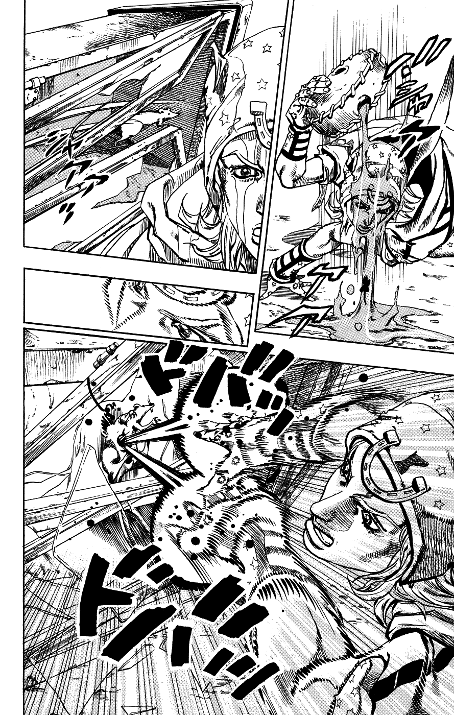 Манга Невероятные Приключения ДжоДжо Часть 7: Steel Ball Run - Глава 58 Страница 16