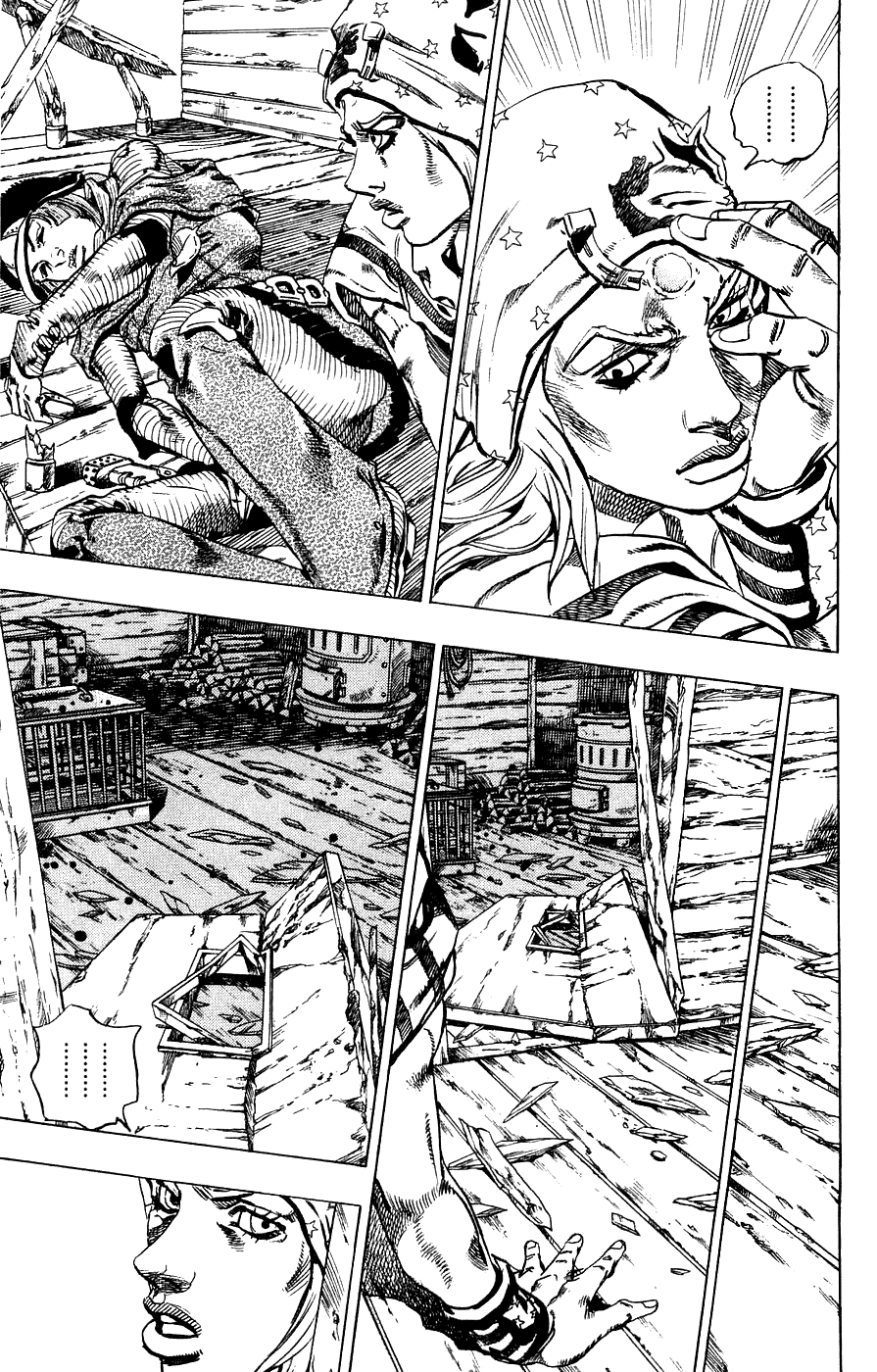 Манга Невероятные Приключения ДжоДжо Часть 7: Steel Ball Run - Глава 36 Страница 3