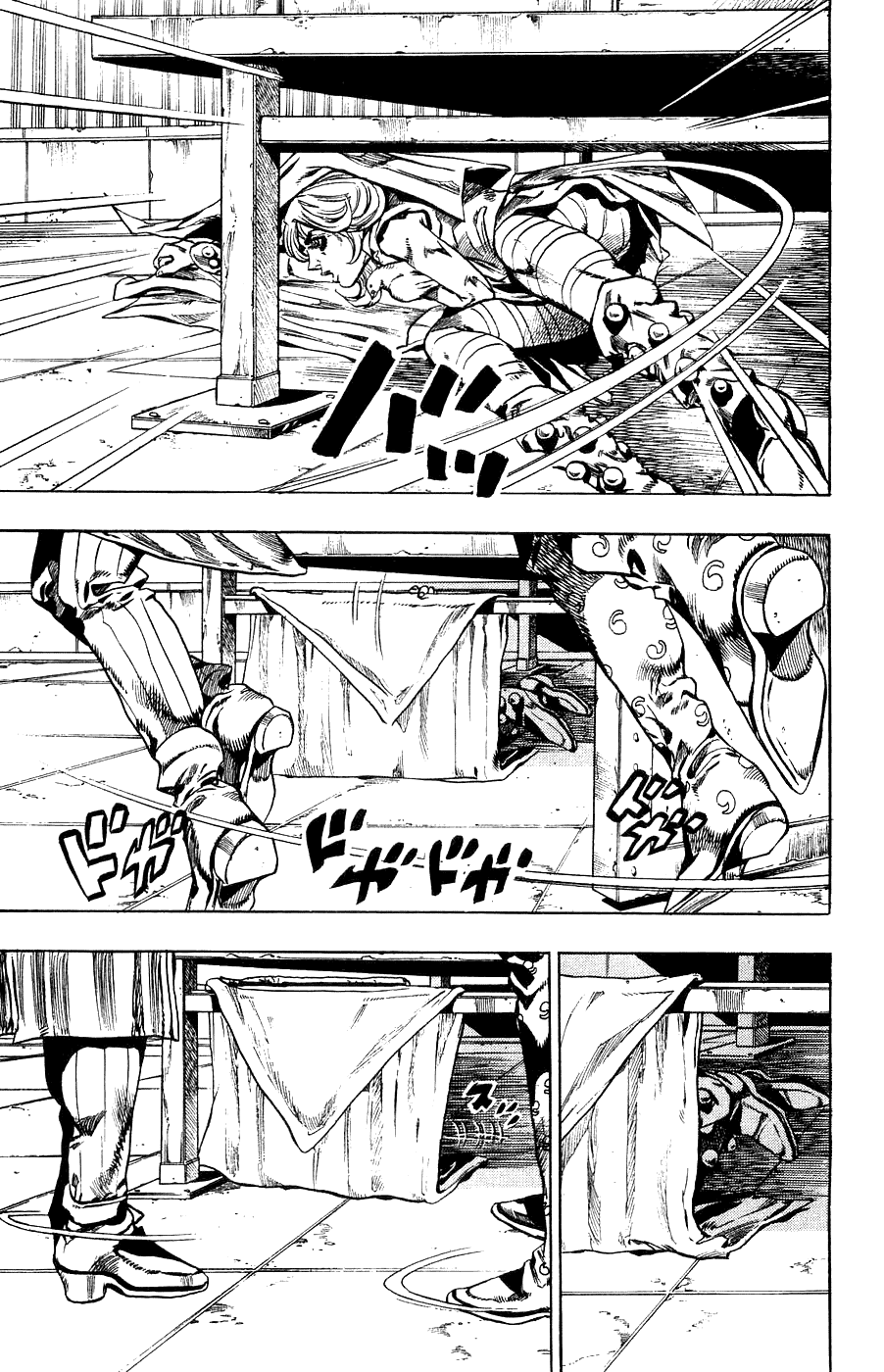 Манга Невероятные Приключения ДжоДжо Часть 7: Steel Ball Run - Глава 36 Страница 34