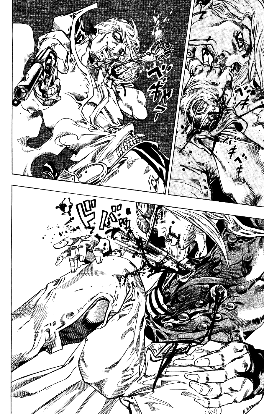 Манга Невероятные Приключения ДжоДжо Часть 7: Steel Ball Run - Глава 35 Страница 34