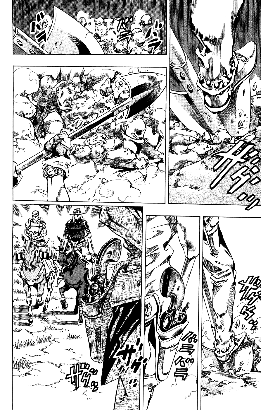 Манга Невероятные Приключения ДжоДжо Часть 7: Steel Ball Run - Глава 34 Страница 21