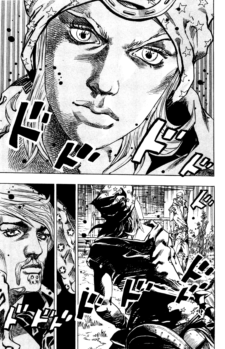 Манга Невероятные Приключения ДжоДжо Часть 7: Steel Ball Run - Глава 34 Страница 45