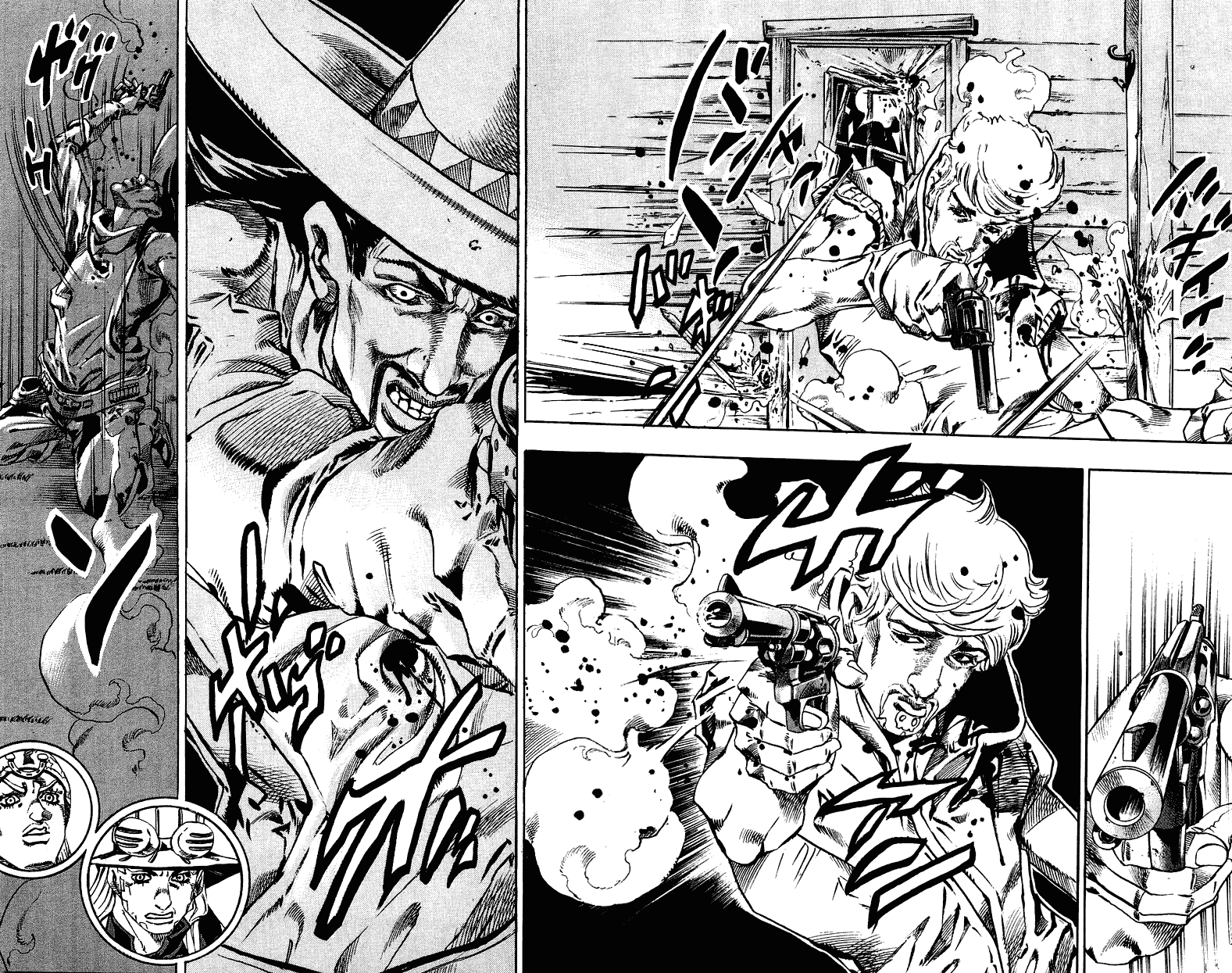 Манга Невероятные Приключения ДжоДжо Часть 7: Steel Ball Run - Глава 33 Страница 49