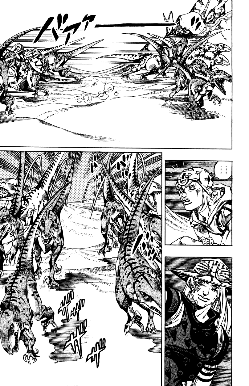 Манга Невероятные Приключения ДжоДжо Часть 7: Steel Ball Run - Глава 31 Страница 38