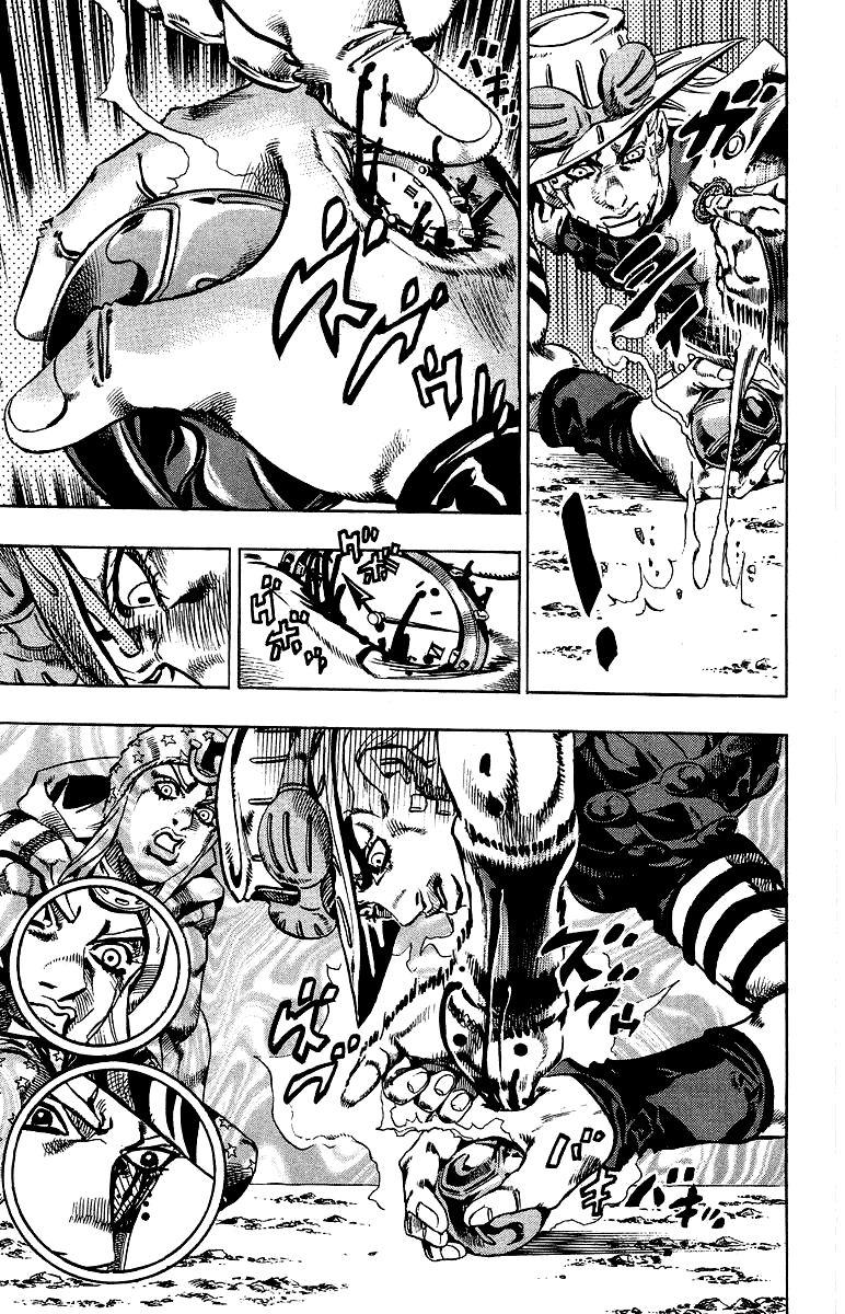 Манга Невероятные Приключения ДжоДжо Часть 7: Steel Ball Run - Глава 22 Страница 24